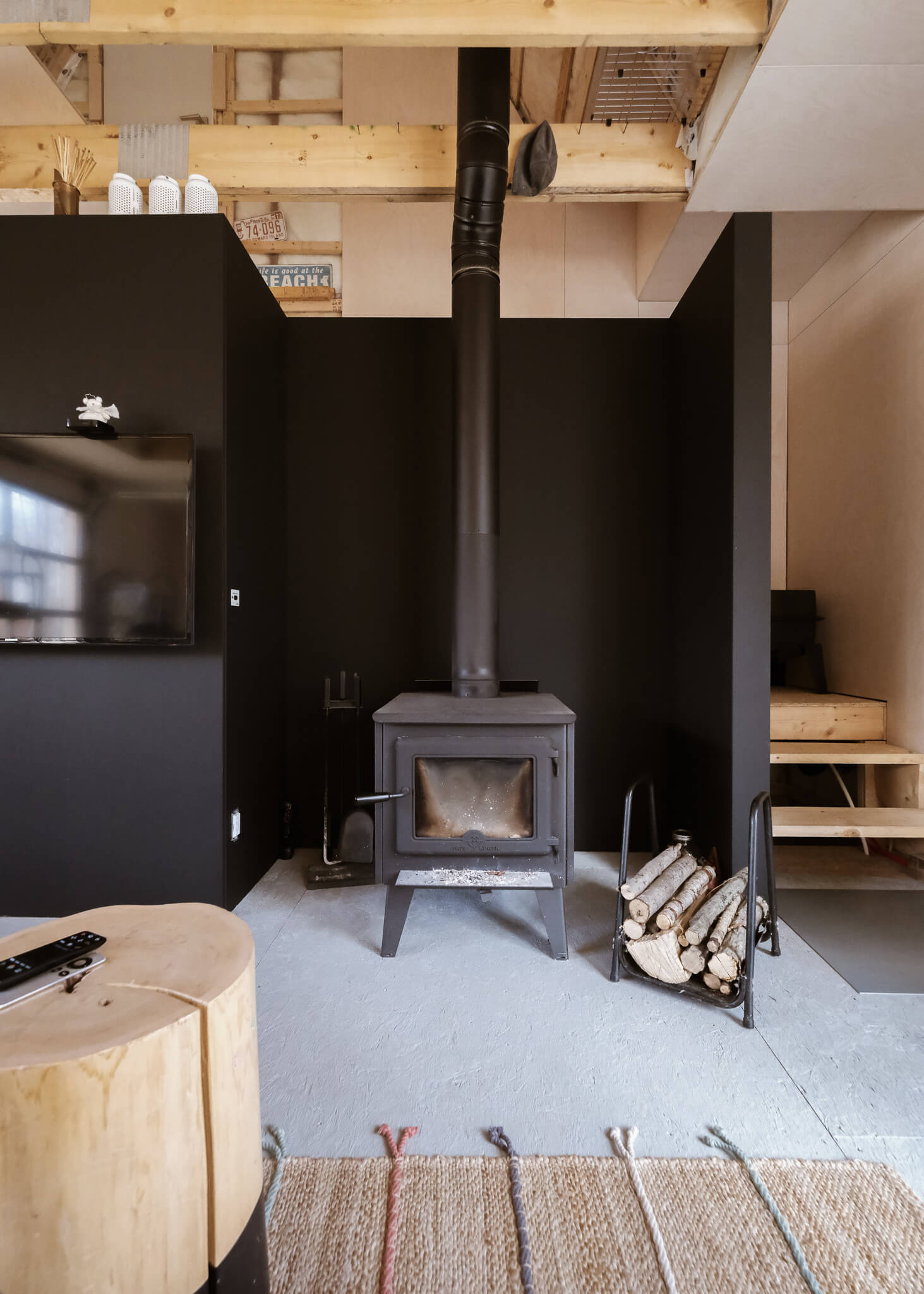 offgrid-campdebase-jacob Foyer - Maison off grid