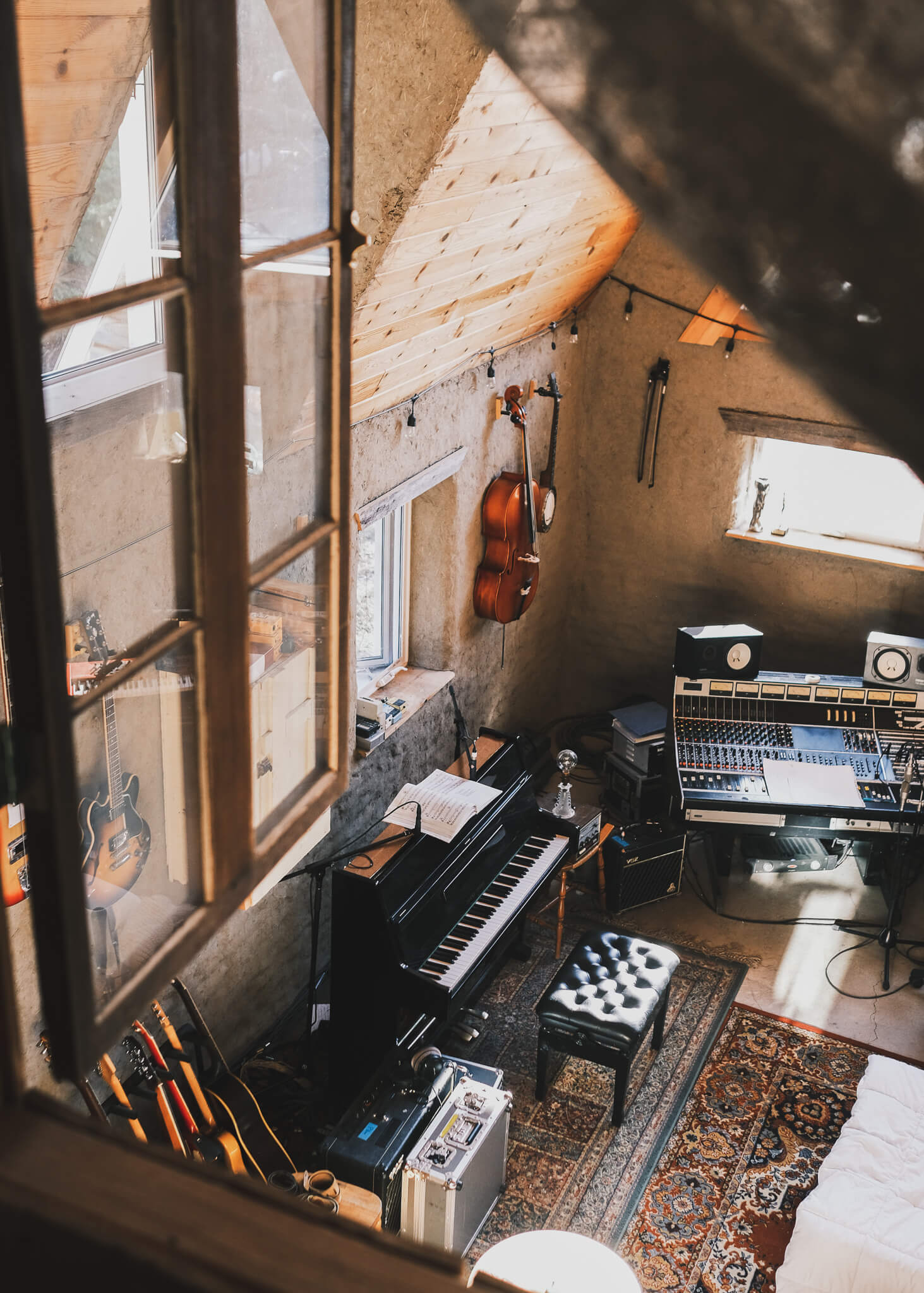 Studio musique piano - S'établir à Saint-Adrien