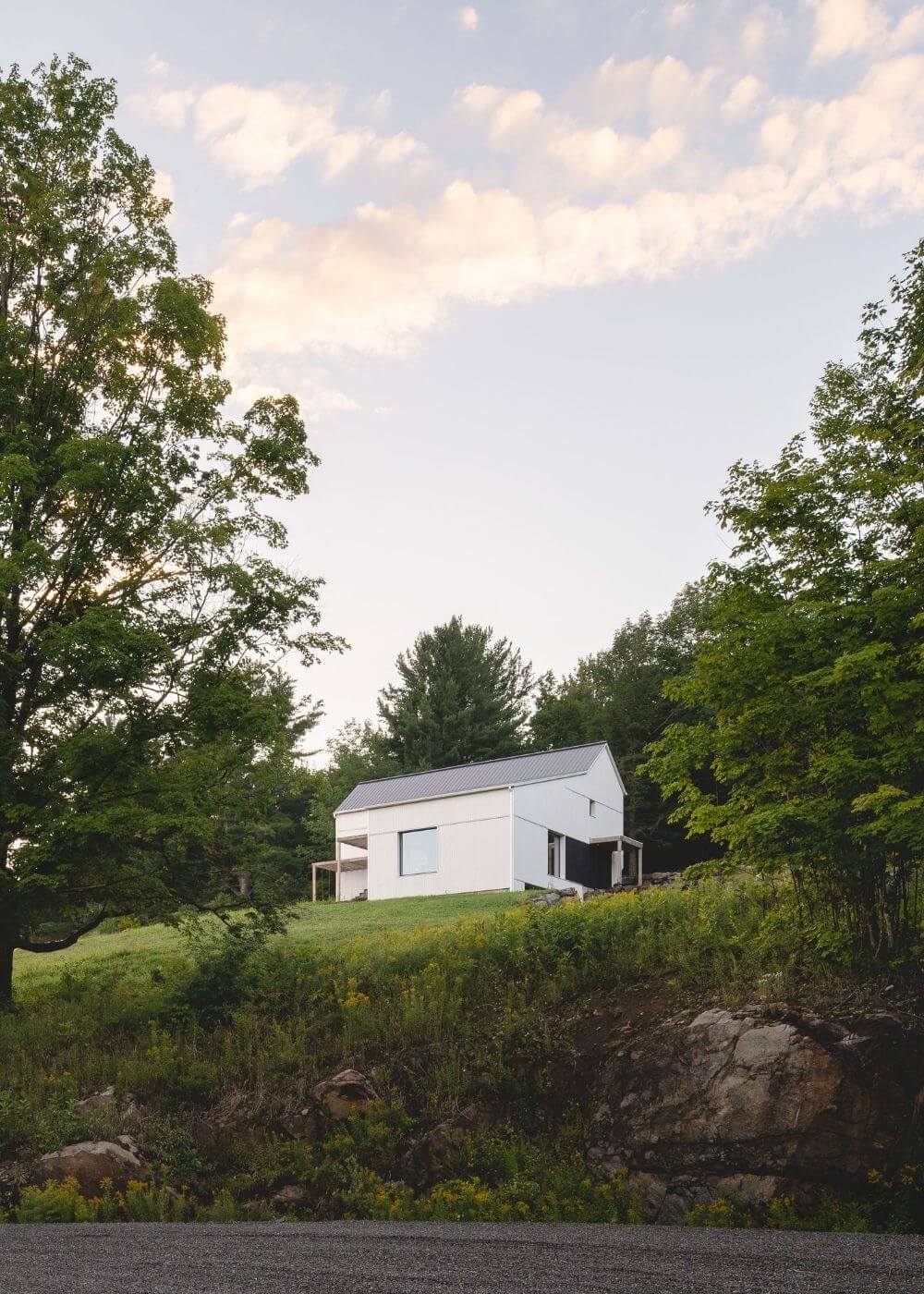 Maison passive Saltbox