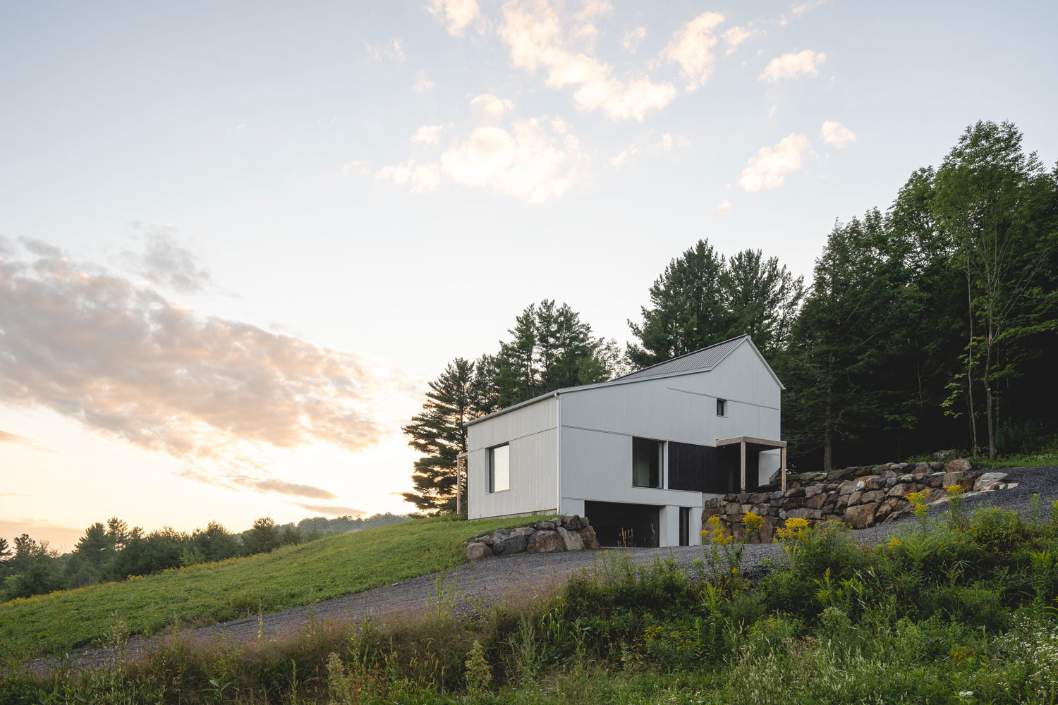 Saltbox-campdebase Maison passive Saltbox