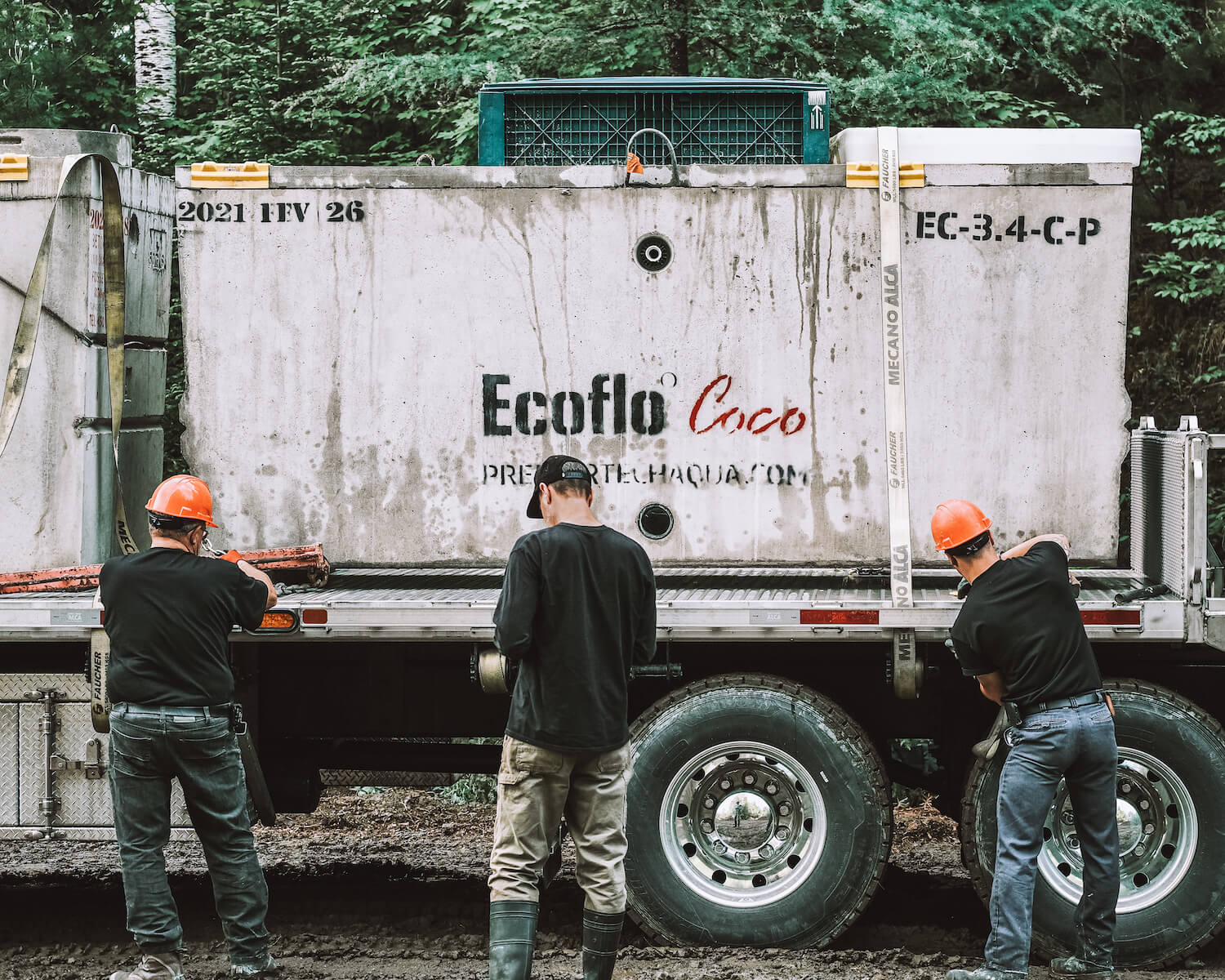Ecoflo x Campdebase traitement des eaux usées biofiltre ecoflo