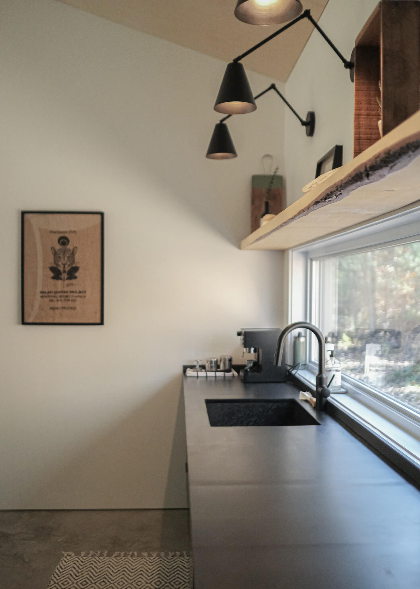 CampDeBase x Cuisine Gagnon x Miralis comptoir et lavabo cuisine durable