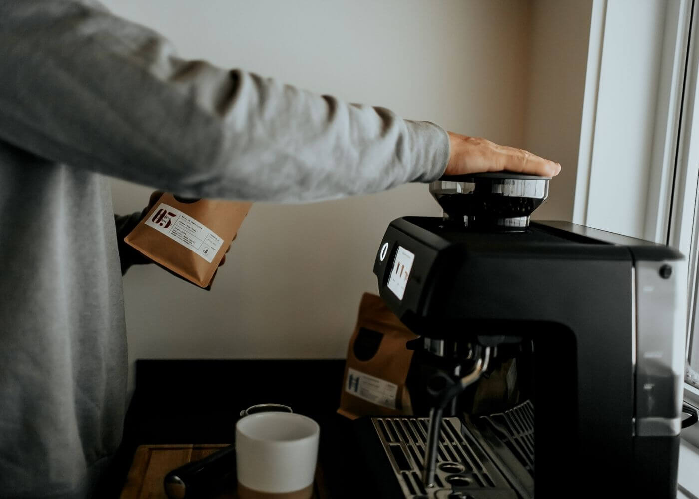 Breville x CampDeBase moulin à grains de café de qualité breville