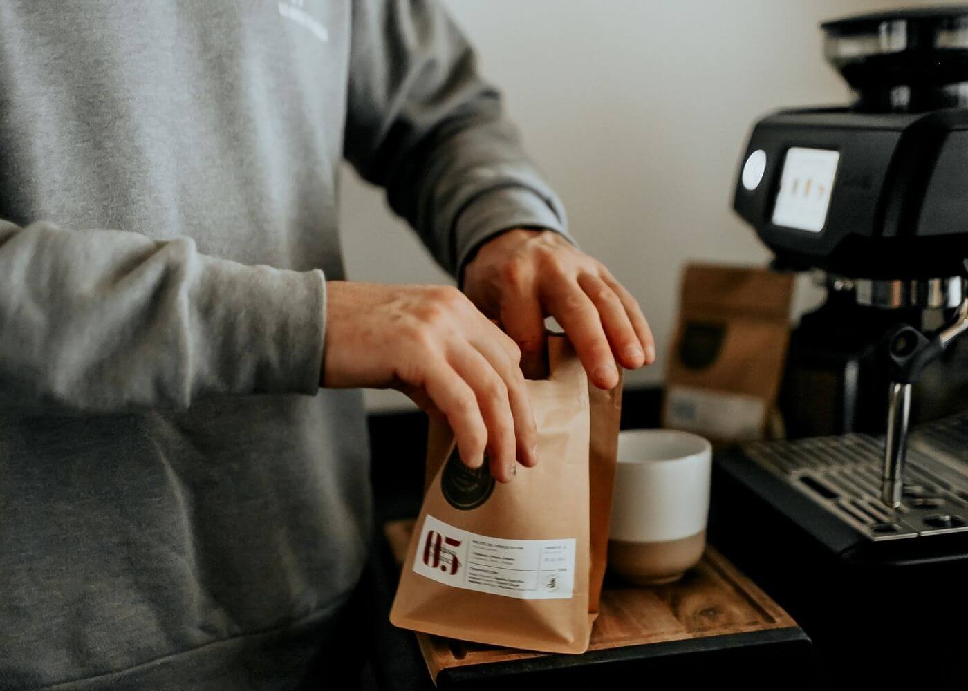 Breville x CampDeBase grains de café troisième vague