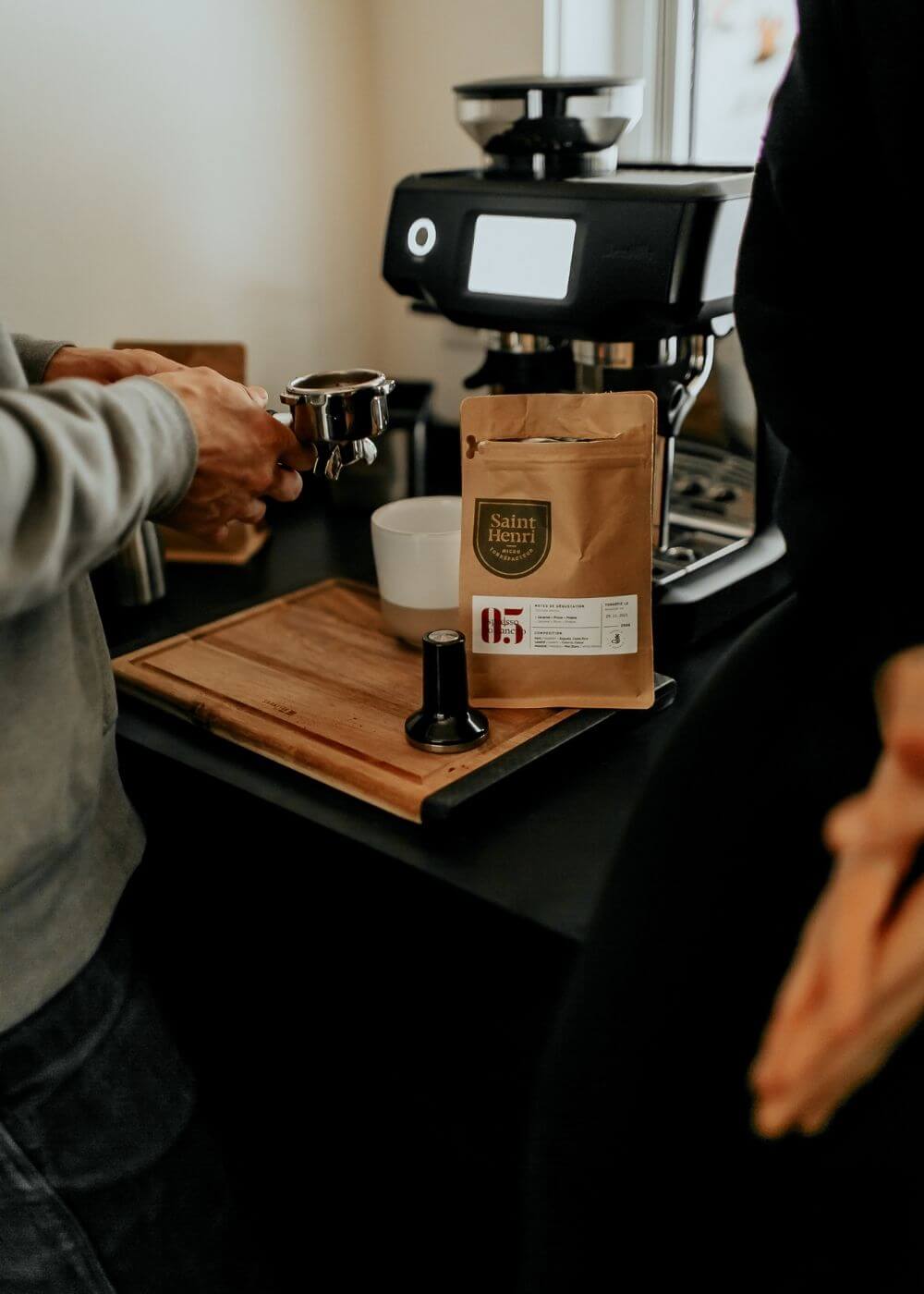 Breville x CampDeBase café de qualité de troisième vague