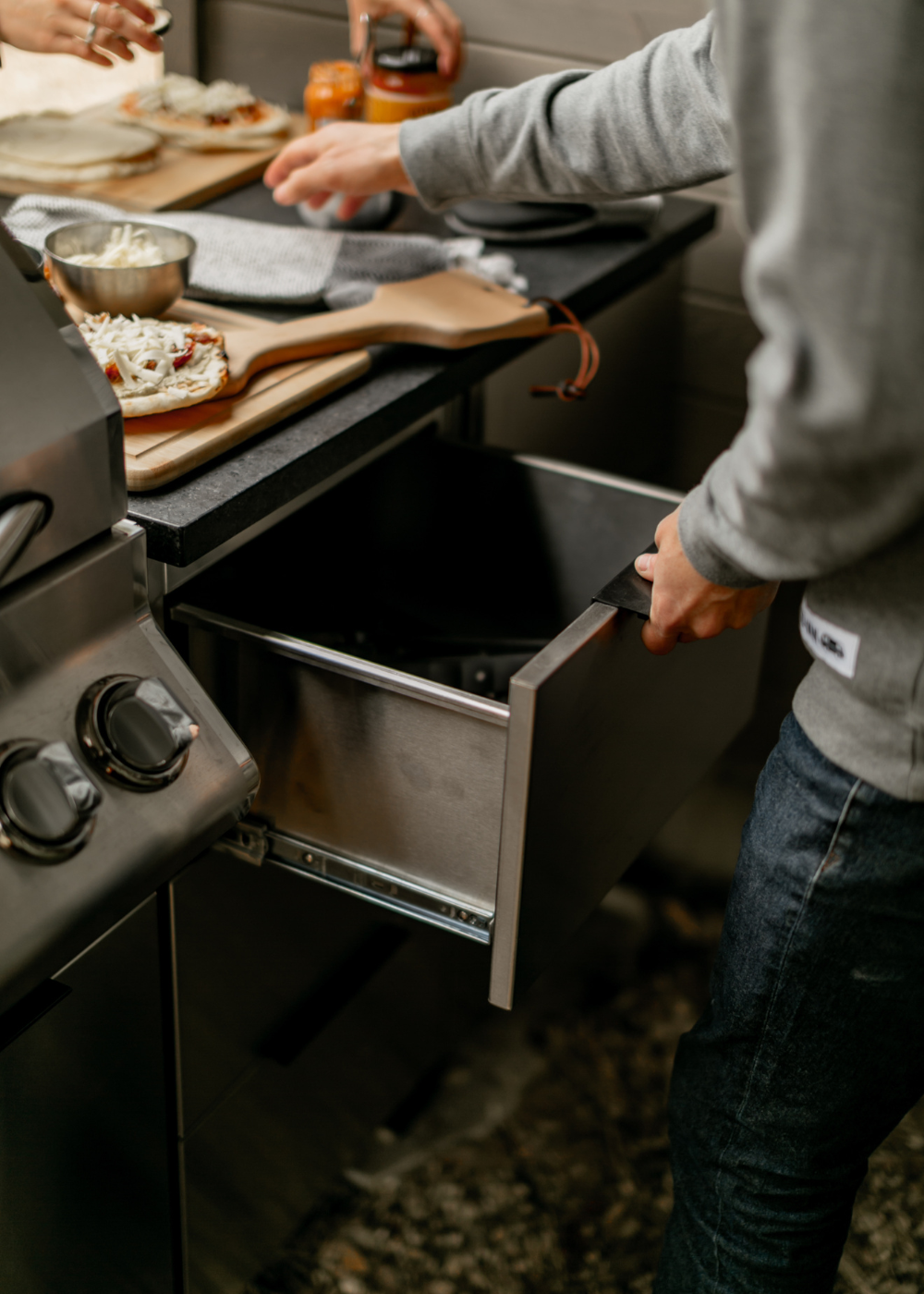CampDeBase x Home Refinements tiroir home refinements - inspirations cuisine extérieure
