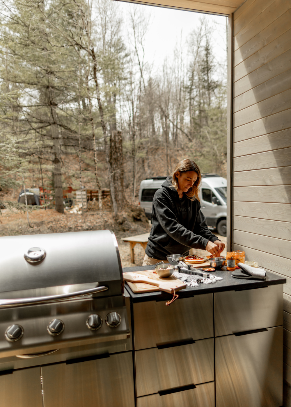 CampDeBase x Home Refinements inspirations cuisine extérieure